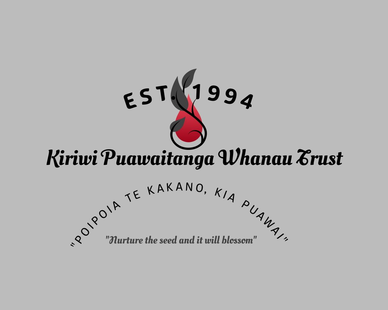 Kiriwi Puawaitanga Whanau Trust. KPWT. Nurture whanau and they will blossom